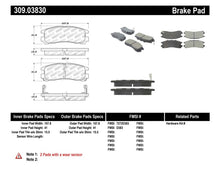 Load image into Gallery viewer, StopTech Performance 4/89-99 Mitsubishi Eclipse GST Rear Brake Pads