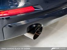 Load image into Gallery viewer, AWE Tuning BMW F30 320i Touring Exhaust w/Performance Mid Pipe - Diamond Black Tip (90mm)