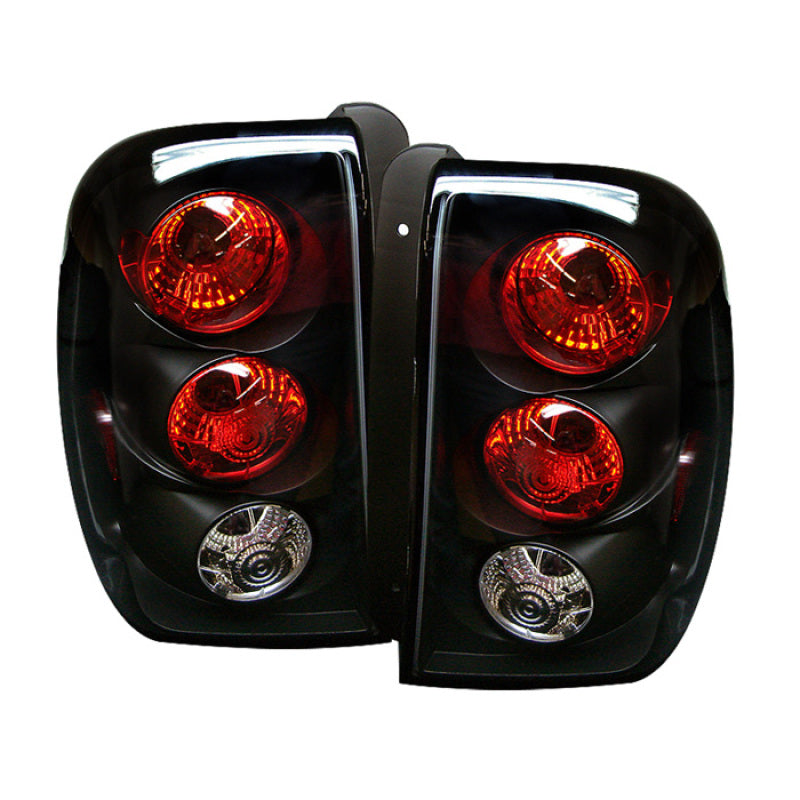 Spyder Chevy TrailBlazer 02-09 Euro Style Tail Lights Black ALT-YD-CTB02-BK