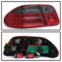 Load image into Gallery viewer, Xtune Mercedes Benz W210 E-Class 96-02 LED Tail Lights Red Smoke ALT-CL-MBW210-LED-RSM