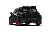 Rally Armor 23-26 Toyota GR Corolla Red UR Mud Flap w/White Logo