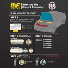 Load image into Gallery viewer, MagnaFlow Conv Univ 3 W/Single O2 Boss