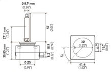 Load image into Gallery viewer, Hella Xenon D1S Bulb PK32d-2 85V 35W 5000k