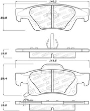 Load image into Gallery viewer, StopTech Performance 11-17 Dodge Durango Rear Brake Pads