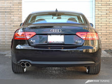 Load image into Gallery viewer, AWE Tuning Audi B8 A5 2.0T Touring Edition Single Outlet Exhaust - Diamond Black Tips