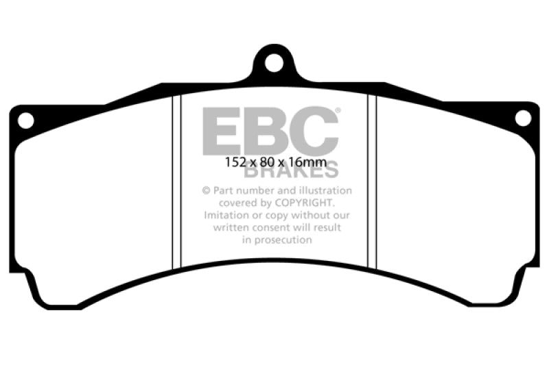 EBC Brakes Yellowstuff Performance Brake Pads