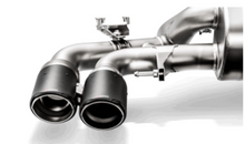 Load image into Gallery viewer, Akrapovic 18+ BMW M5 (F90) Evolution Tail Pipe Set (Carbon) w/ Red/White Akraprovic Logo