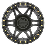 Method MR106 Beadlock 17x9 -44mm Offset 6x5.5 108mm CB Matte Black w/BH-H24125 Wheel