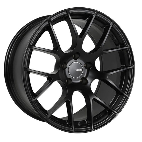 Enkei Raijin 18x8.5 38mm Offset 5x114.3 Bolt Pattern 72.6 Bore Diameter Black Wheel-MOQ 40