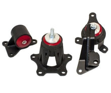 Load image into Gallery viewer, Innovative 98-02 Accord F-Series Black Steel Mounts 75A Bushings (Auto Trans)