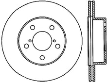 Load image into Gallery viewer, StopTech 05-07 Subaru Impreza WRX/STi Slotted &amp; Drilled Left Rear Rotor