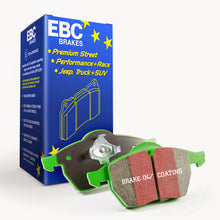 Load image into Gallery viewer, EBC 06-13 Audi A3 2.0 Turbo (Girling rear caliper) Greenstuff Rear Brake Pads