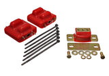 Energy Suspension 87-91 Suburban C10-C30 2WD Red Motor & Transmission Mounts-Zinc Finish