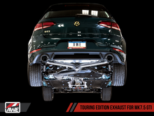 Load image into Gallery viewer, AWE Tuning Volkswagen GTI MK7.5 2.0T Touring Edition Exhaust w/Chrome Silver Tips 102mm