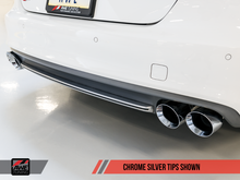 Load image into Gallery viewer, AWE Tuning Audi C7 / C7.5 S6 4.0T Touring Edition Exhaust - Polished Silver Tips