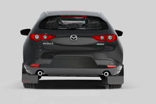 Load image into Gallery viewer, Rally Armor 19-26 Mazda3 Hatchback Black UR Mud Flap w/White Logo