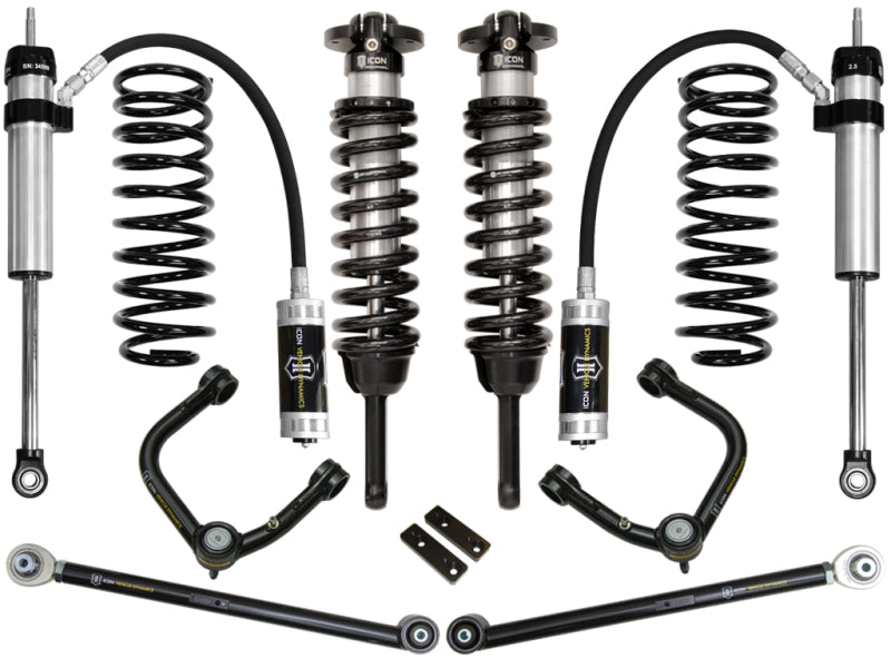 ICON 2010+ Toyota FJ/4Runner 0-3.5in Stage 4 Suspension System w/Tubular Uca