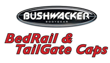 Load image into Gallery viewer, Bushwacker 07-13 Chevy Silverado 1500 Fleetside Bed Rail Caps 78.7in Bed - Black