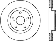 Load image into Gallery viewer, Stoptech 07 Lexus ES350 / 09 Pontiac Vibe / 09 Toyota Matrix Front CRYO-STOP Brake Rotor