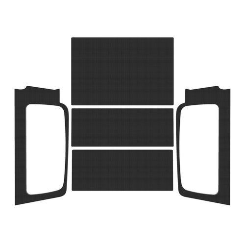 DEI 04-06 Jeep Wrangler LJ Unliminted Headliner Complete Kit - Black
