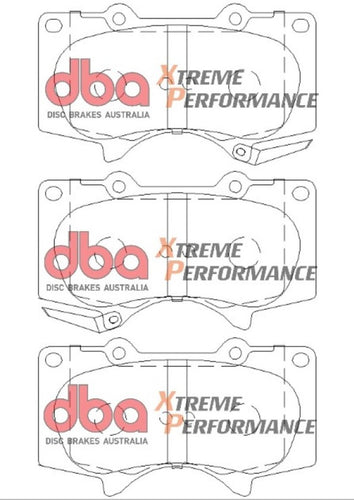 DBA 2015 Toyota Tacoma XP650 Front Brake Pads