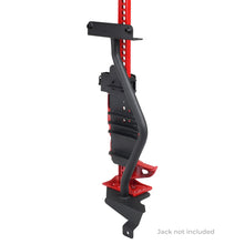 Load image into Gallery viewer, Go Rhino 18-24 Jeep Wrangler JL/JLU/JT Front Fender Jack Mount for Hi-Lift Jack - Tex. Blk