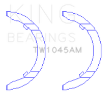 Load image into Gallery viewer, King Engine Bearings 1798 Audi CDAA/CDHA/CDHB/CDAB Thrust Washer Set