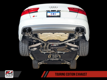 Load image into Gallery viewer, AWE Tuning Audi C7 / C7.5 S6 4.0T Touring Edition Exhaust - Diamond Black Tips