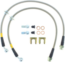 Load image into Gallery viewer, StopTech 93-01 Impreza Stainless Steel Rear Brake Lines