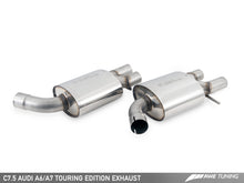 Load image into Gallery viewer, AWE Tuning Audi C7.5 A7 3.0T Touring Edition Exhaust - Quad Outlet Diamond Black Tips