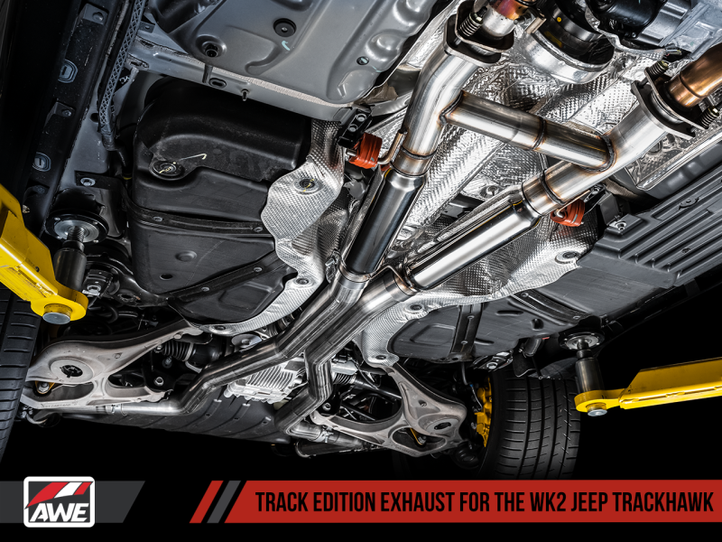 AWE Tuning 2020 Jeep Grand Cherokee SRT/Trackhawk Track Edition Exhaust - Use w/Stock Tips