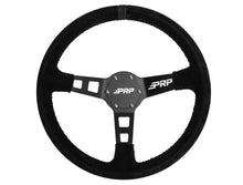 Load image into Gallery viewer, PRP Deep Dish Suede Steering Wheel- Black