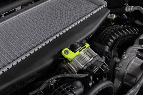 PERRIN 22-26 Subaru WRX / 19-25 Ascent / 20-25 Outback & Legacy Turbo TMIC Bracket - Neon Yellow