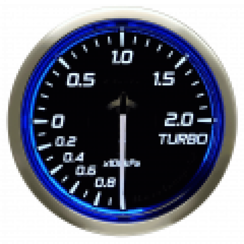 DEFI Blue Racer Turbo Gauge N2 52mm 200KPA