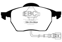 Load image into Gallery viewer, EBC 99-06 Audi TT 1.8 Turbo Yellowstuff Front Brake Pads