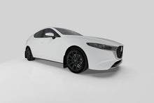 Load image into Gallery viewer, Rally Armor 19-26 Mazda3 Hatchback Black UR Mud Flap w/White Logo