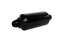 Load image into Gallery viewer, Aeromotive In-Line Filter - (AN-10) 100 Micron Stainless Steel Element Black Anodize Finish