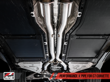 Load image into Gallery viewer, AWE Tuning 14-19 Chevy Corvette C7 Z06/ZR1 (w/o AFM) Touring Edition Axle-Back Exhaust w/Chrome Tips