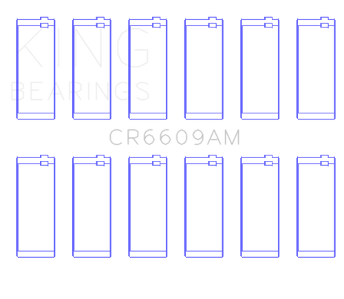 King Engine Bearings BMW M30/M32/B35 Performance Rod Bearing Set