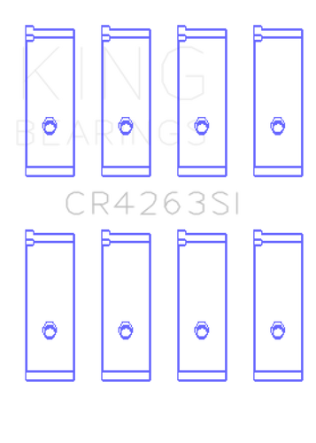 King Engine Bearings Toyota 1ZZ-FE Rod Bearing Set - Size STD