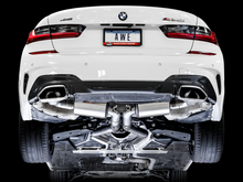 Load image into Gallery viewer, AWE Tuning 2019+ BMW M340i (G20) Non-Resonated Touring Edition Exhaust (Use OE Tips)