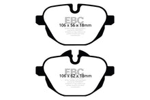 Load image into Gallery viewer, EBC 11+ BMW X3 2.0 Turbo (F25) Greenstuff Rear Brake Pads