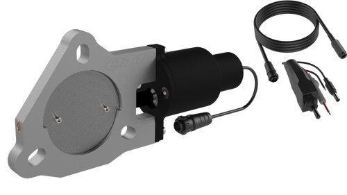 QTP 3in Bolt-On QTEC Electric Cutout Valve - Single