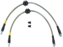 Load image into Gallery viewer, StopTech 07-09 Mazdaspeed3 / 04-07 Mazda 3 Stainless Steel Rear Brake Lines