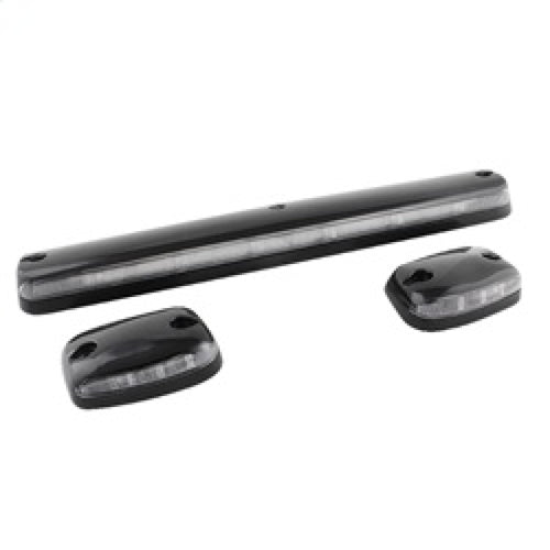 xTune Chevy Silverado 07-13 Amber LED Cab Roof Lights Clear ACC-LED-CS07-CR-C