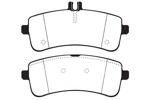 EBC 2015+ Mercedes-Benz C63 S AMG (W205) 4.0L Twin Turbo Redstuff Rear Brake Pads