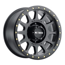 Load image into Gallery viewer, Method MR305 NV 18x9 +18mm Offset 8x6.5 130.81mm CB Matte Black Wheel