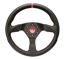 Load image into Gallery viewer, Sparco Steering Wheel R383 Champion Black Leather / Black Stitching