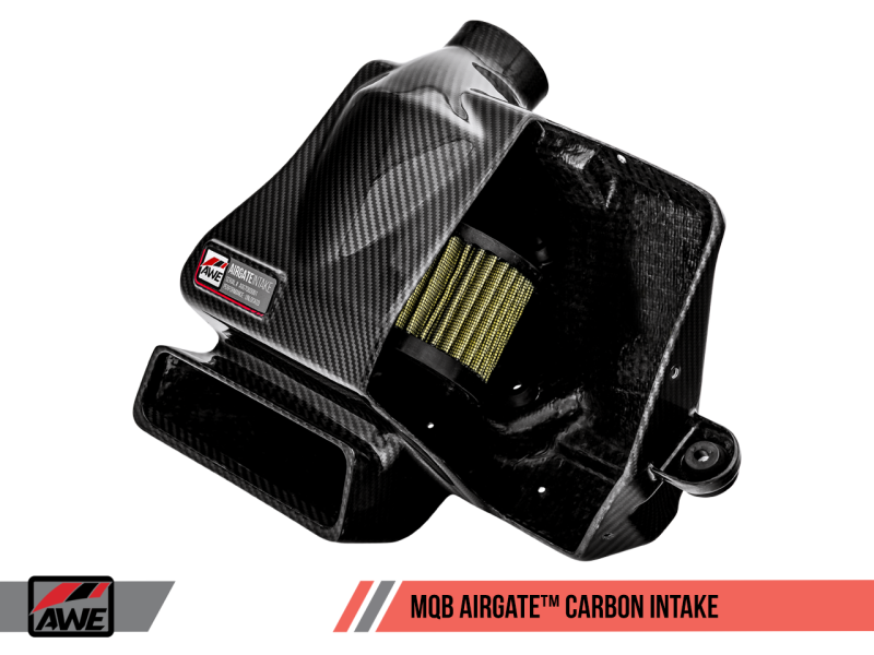 AWE Tuning Audi / Volkswagen MQB 1.8T/2.0T/Golf R Carbon Fiber AirGate Intake w/ Lid