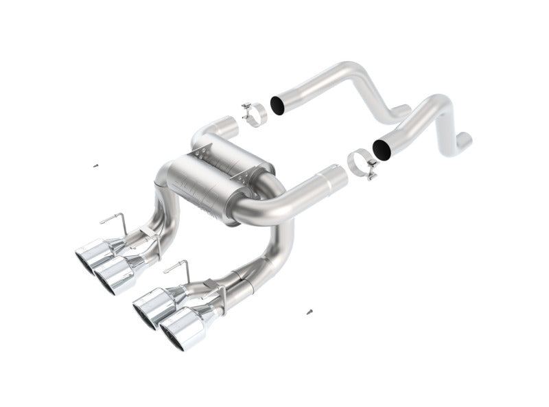 Borla 06-12 Chevrolet Corvette Z06/ZR1 6.2L/7.0L 8cyl Aggressive ATAK Exhaust (rear section only)